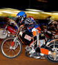 Reading Racers Speedway Motorcycle Action Photograph Print - Image 1