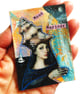 Lady Of The Sea ACEO Miniature Portrait Art Ocean Coastal Aesthetic Artwork