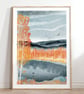 Take Flight Illustrated Art Print  - Image 1