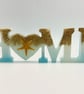 Seaside resin “HOME” - beach theme decor