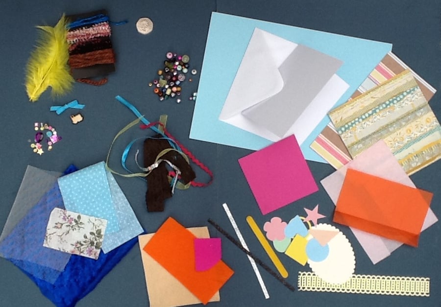 Children's Collage, Activity Craft kit (pack B)