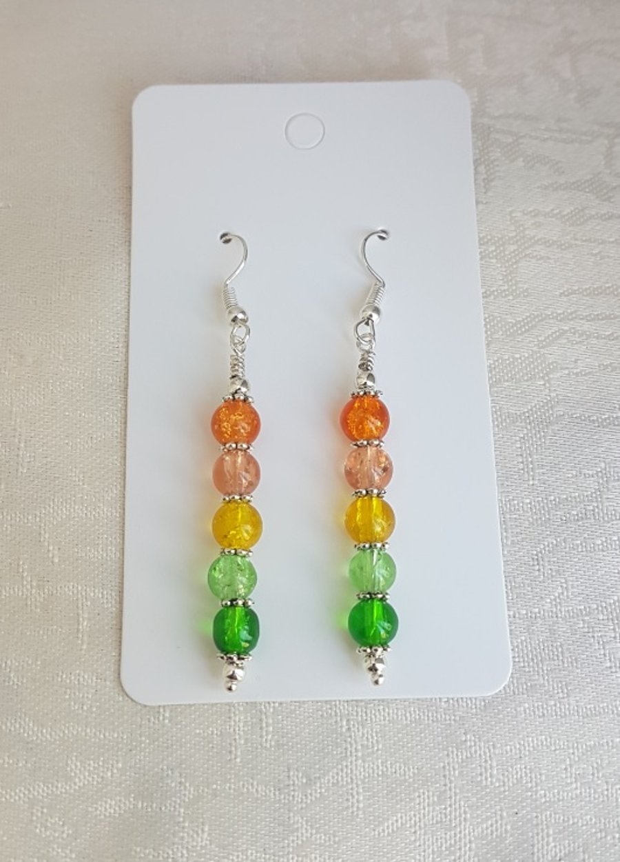 Gorgeous Citrus Crush Earrings - Desgin 2
