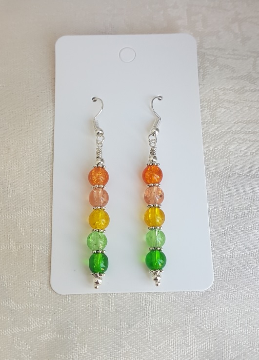 Gorgeous Citrus Crush Earrings - Desgin 2