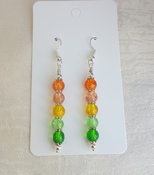 Gorgeous Citrus Crush Earrings - Desgin 2