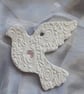 Handmade Clay Doves