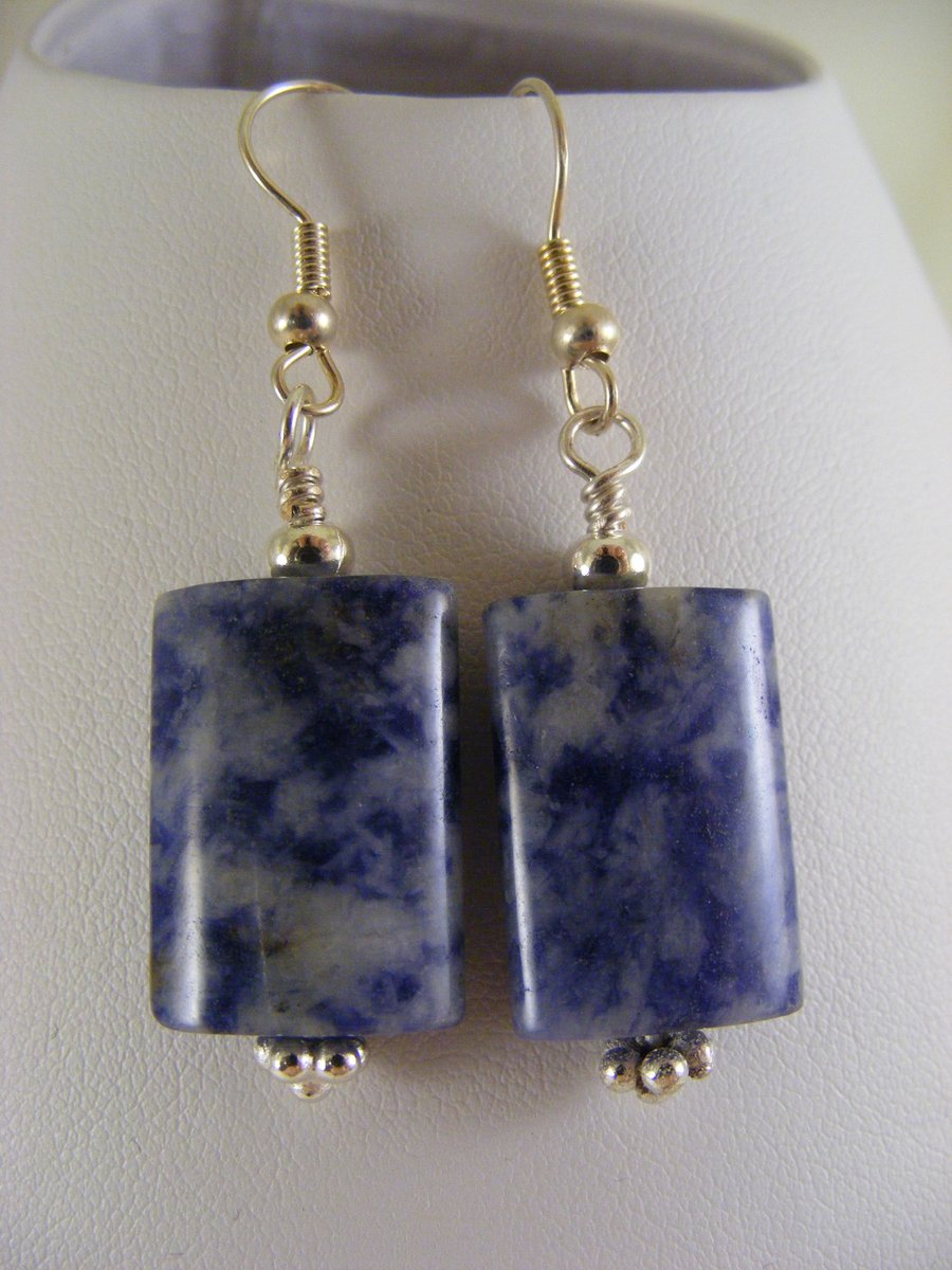 Sodalite Gemstone Earrings