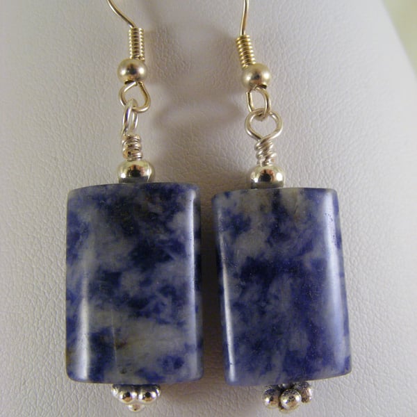 Sodalite Gemstone Earrings