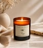 Orange Blossom, Jasmine & Amber Candle - Coconut Wax - Handmade Gift Box - Image 2