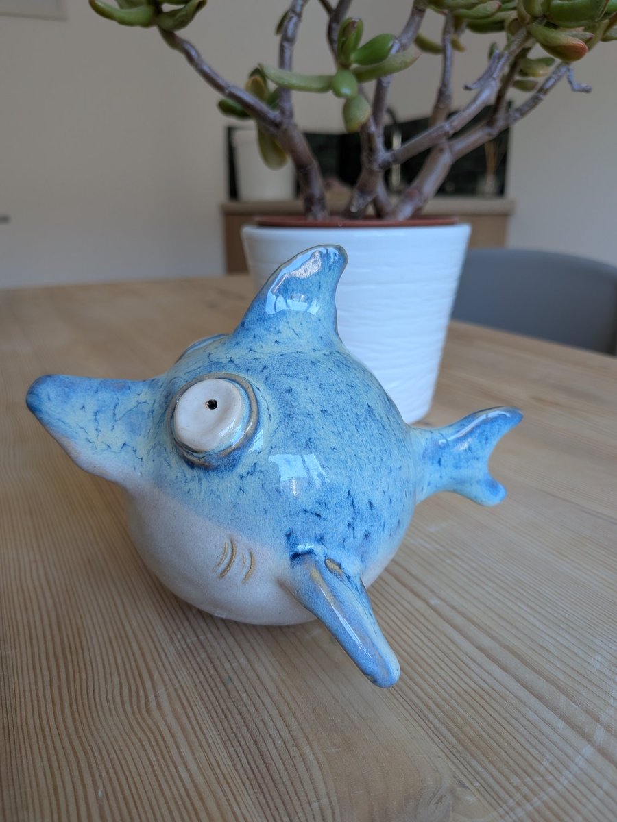 Ceramic shark