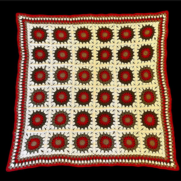 Christmas Blanket, Baby Blanket, Toddler Blanket, Lap Blanket, Poinsettia