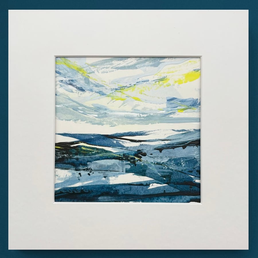 Perfectly Imperfect Original Seascape Painting - Sample 227