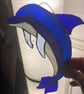 Stained Glass Dolphin - Image 2