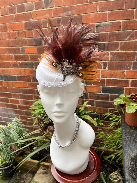 Beautiful Handmade hat, Hat for the Races, Hats for Ascot, Special Occasion Hats