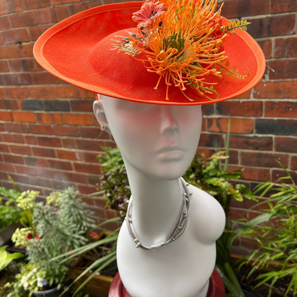 Beautiful Handmade hat, Hat for the Races, Hats for Ascot, Special Occasion Hats