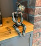 The Pensive Man Industrial Iron Pipe Lamp - Image 10