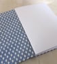 Blue Grey Flower Patchwork A5 Journal - Image 4