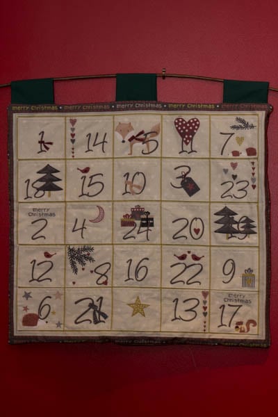 Forest Animal Advent Calendar