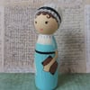 Jane Austen peg doll