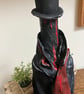 Handmade Gothic Decorative Dark Bottle Art Lord of Darkness Vampire Art - Image 3