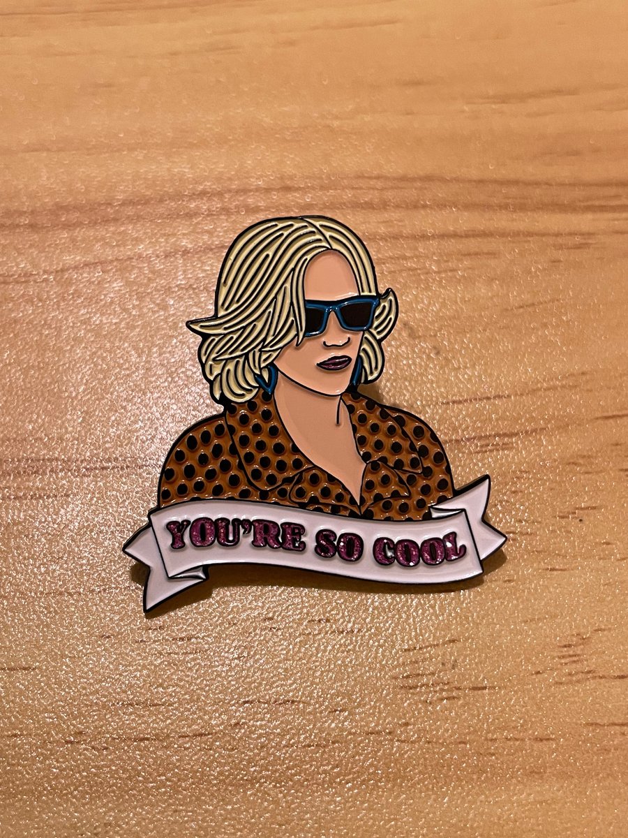 Alabama Worley True Romance You’re So Cool Soft Enamel Pin Badge
