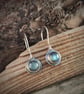 Sterling silver earrings with labradorite - Image 6