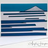 Contemporary Fine Art Card - Mount Fuji