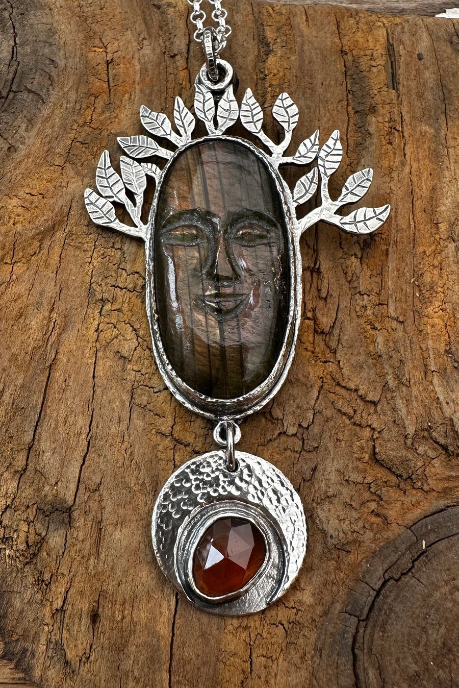 Tree Spirit Pendant RESERVED FOR JO - NOW SOLD THANK YOU