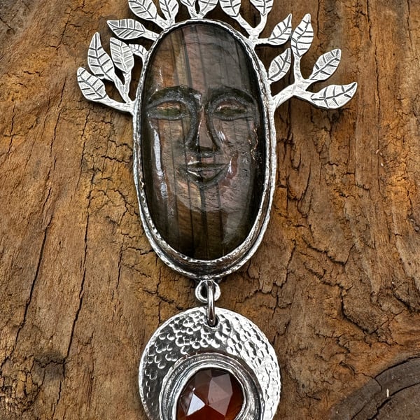 Tree Spirit Pendant RESERVED FOR JO - NOW SOLD THANK YOU