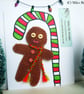 Gingerbread Person Brooch - Image 3