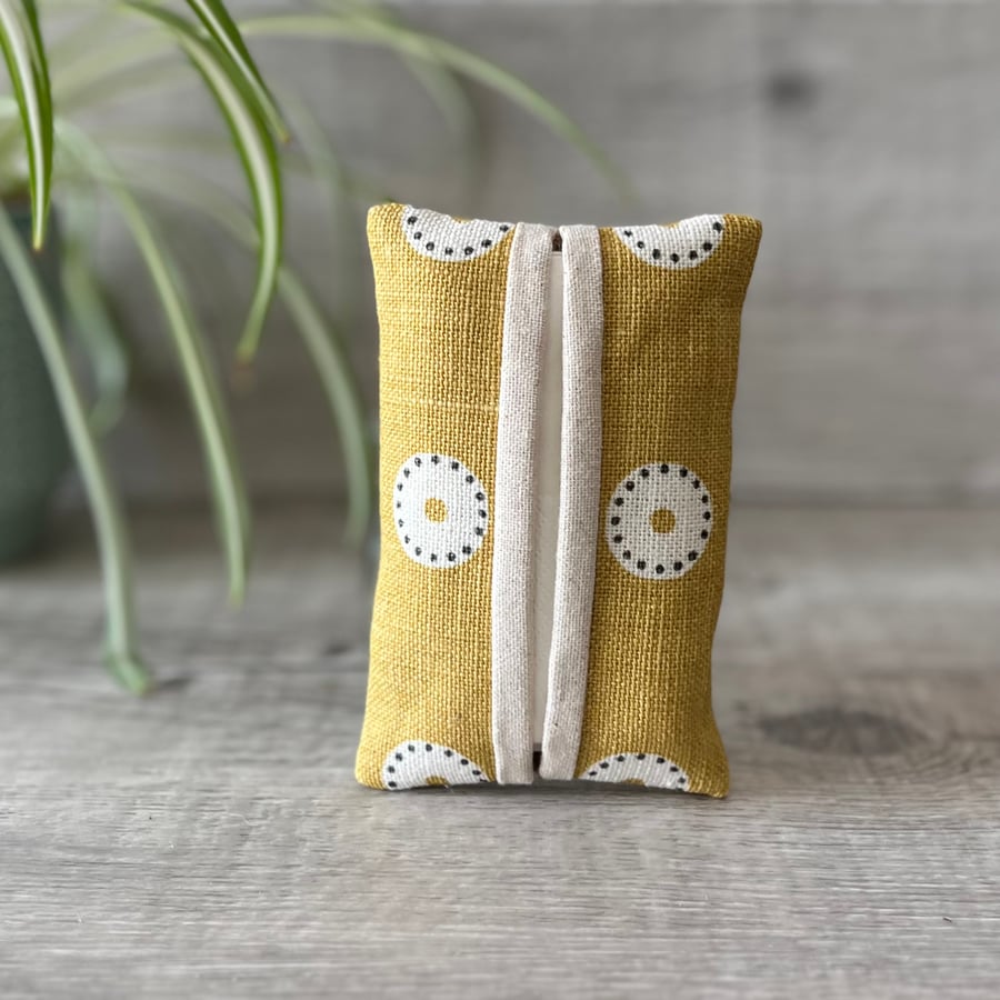  Fabric Tissue Holder Linen Handbag Accessory 