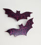 Pink and Black Bat Hair Clips - Image 7