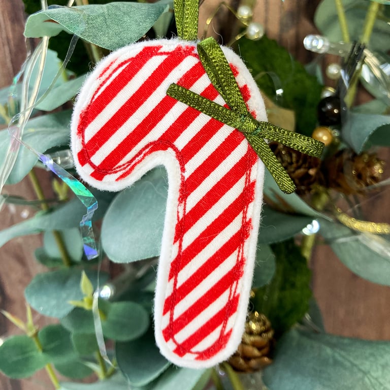 Candy Cane Hanging Decoration