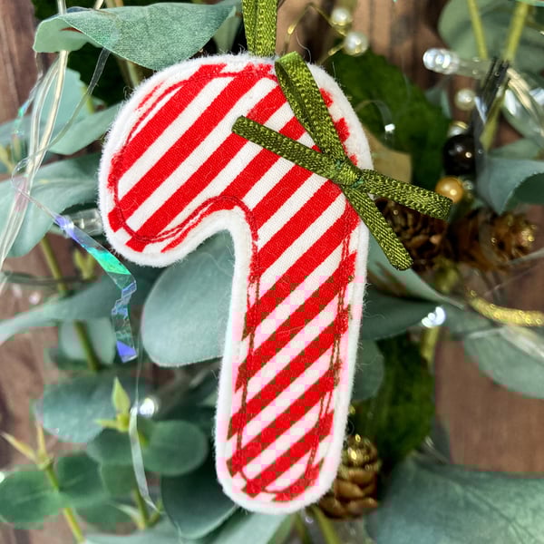 Candy Cane Hanging Decoration