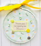 Personalised Daisy Teacher Gift, Thank You For Helping Me Bloom,  Nursery TA 