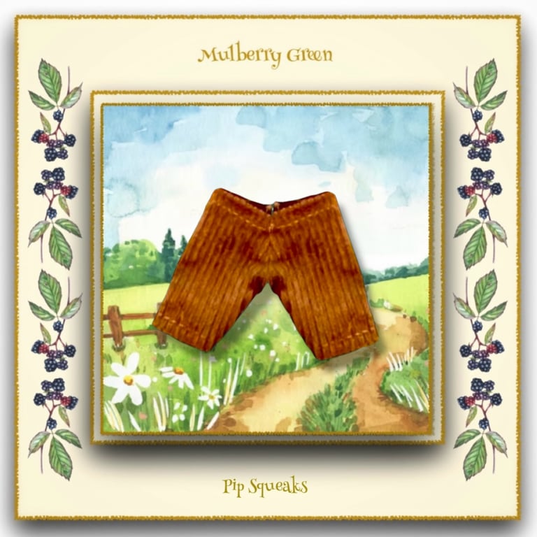 Pip Squeaks Hazelnut Brown Corduroy Trousers