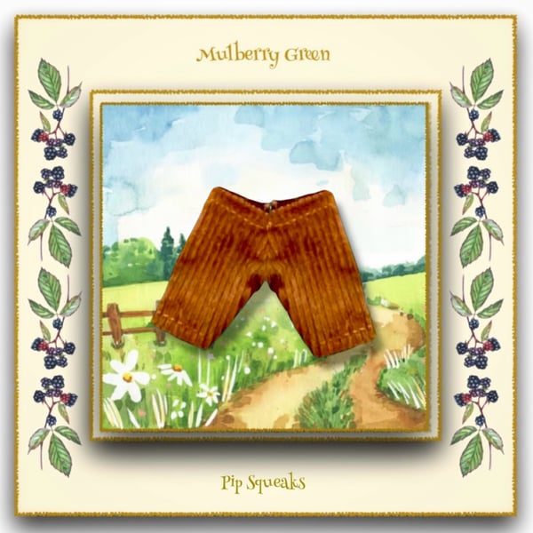 Pip Squeaks Hazelnut Brown Corduroy Trousers