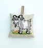 Raggy Goat Linen Lavender Bag  - Image 2