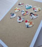 Liberty Print Fabric Hearts Card (small hearts) - Image 3