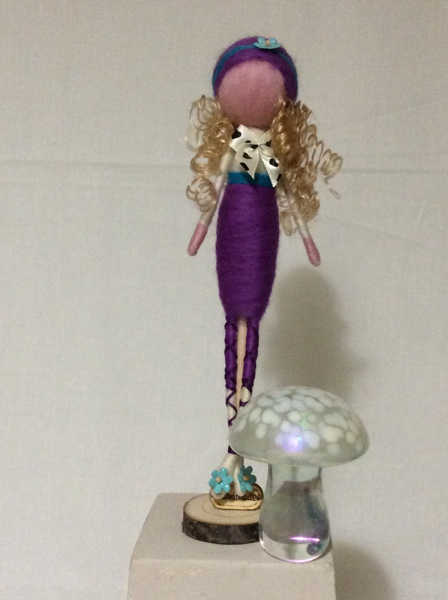 Needlefelted doll - Robyn