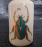 Porcelain vase with stag beetle decoration - Image 4