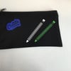 Pencil case. Case for school pencils. 