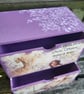 Ballerina Jewellery Chest - Small Vintage Storage Drawers for Girls - Ballet Sty - Image 2