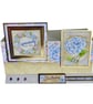 Birthday Card for Him or Her.  Hydrangea Birthday Card. Easel Card. - Image 1