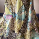 Jade Moss Voile Diamonds Dress