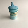 Seascape Bottle in Stoneware Ceramic