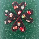 Hot Chocolate Heart Christmas Decoration