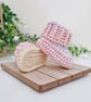 Peach Pie Crochet Baby Hat & Booties Set - Newborn & 0-3 Months - Image 6