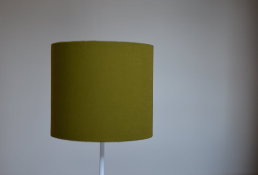 20cm Olive Green plain Lamp shade