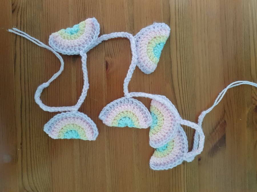 Mini Rainbow Garland 