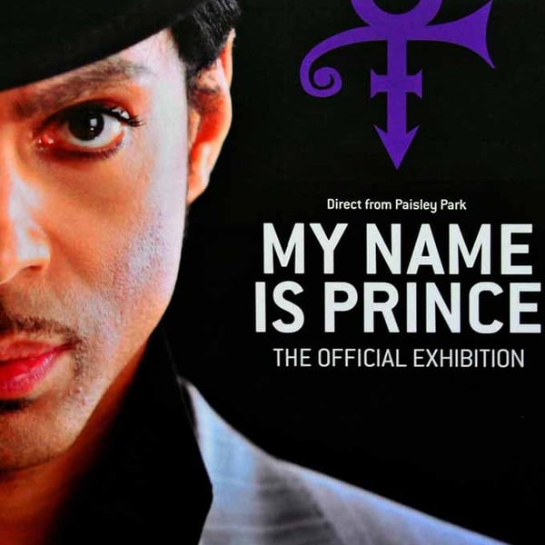 My Name Is Prince Exhibition O2 Arena Photograph Print